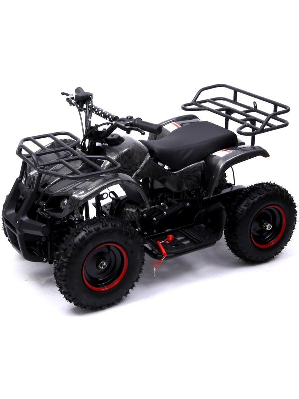 Квадроцикл бензиновый ATV G6.40 - 49cc, цвет чёрный карбон