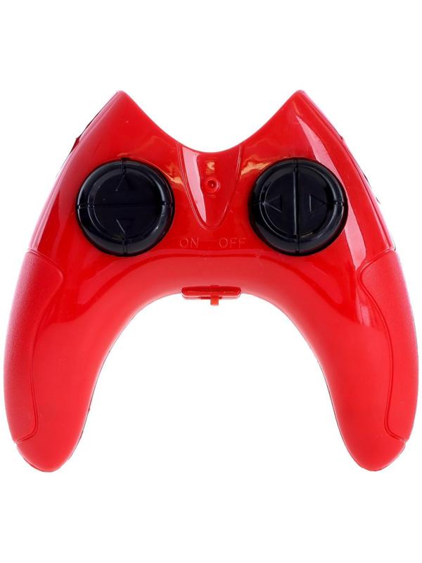 Машина радиоуправляемая «Амфибия», с аккумулятором, световые эффекты, цвет красный