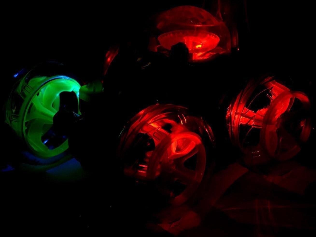 Перевёртыш радиоуправляемый «Трюкач», подсветка колёс, работает от аккумулятора, цвета МИКС