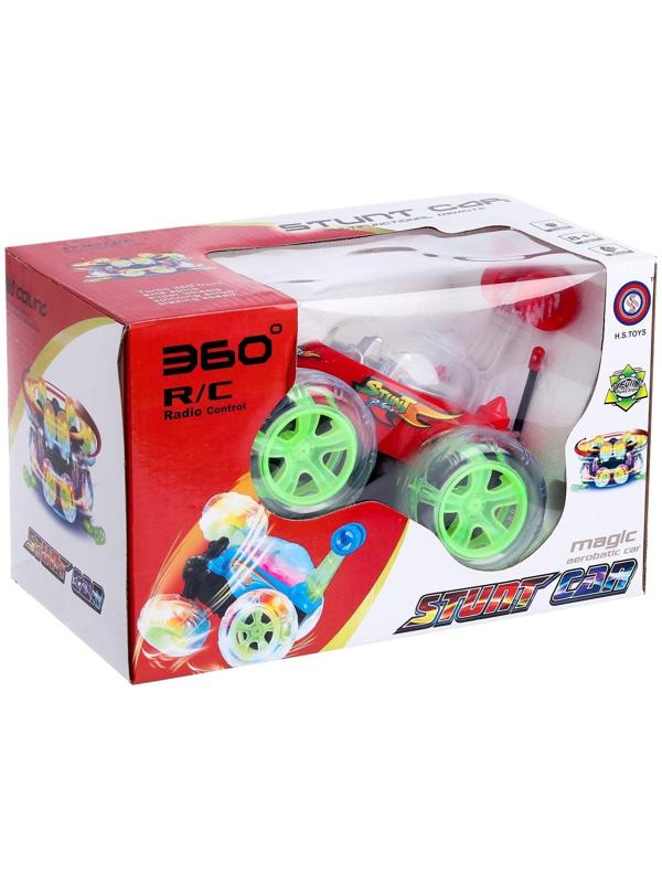 Перевёртыш радиоуправляемый «Трюкач», подсветка колёс, работает от аккумулятора, цвета МИКС