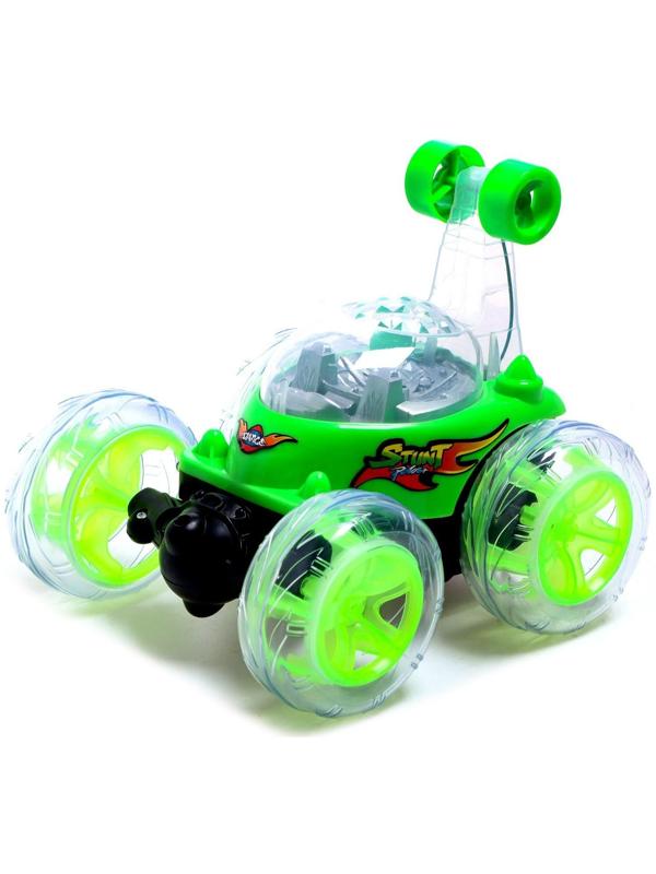 Перевёртыш радиоуправляемый «Трюкач», подсветка колёс, работает от аккумулятора, цвета МИКС