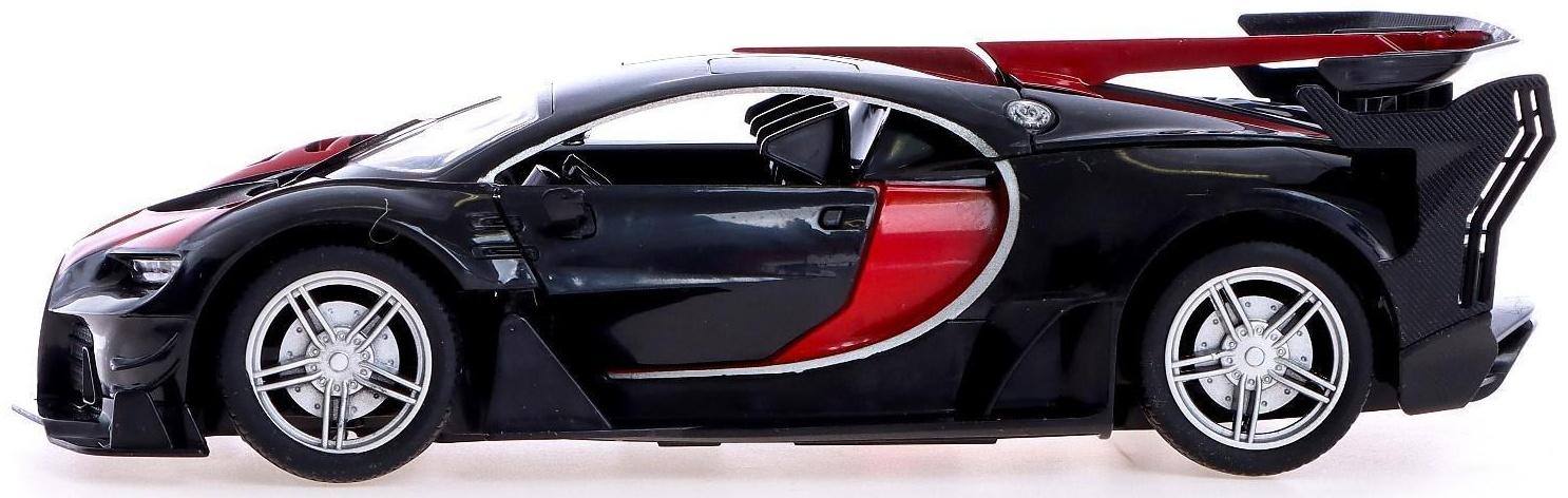 Машина радиоуправляемая «Широн», открываются двери, работает от батареек, цвет красный