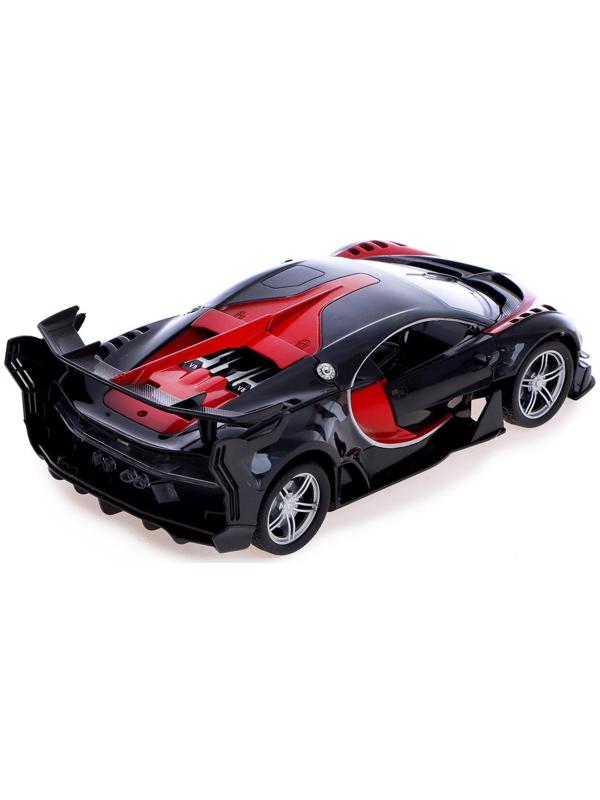 Машина радиоуправляемая «Широн», открываются двери, работает от батареек, цвет красный