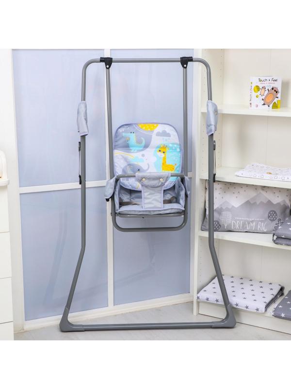 Качели детские напольные «Веселые зверята»