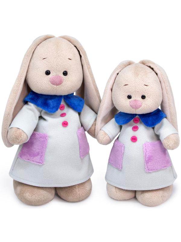 Мягкая игрушка «Зайка Ми в теплом платье», 25 см