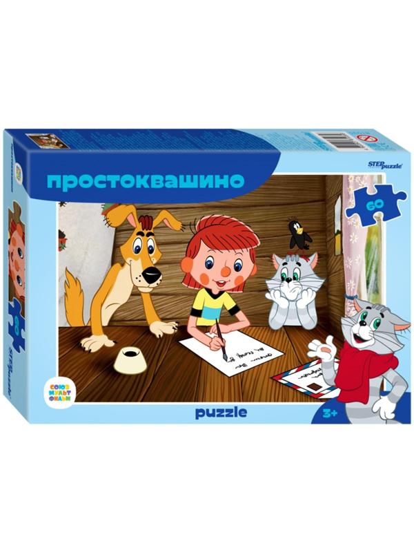 Пазл «Простоквашино», 60 элементов