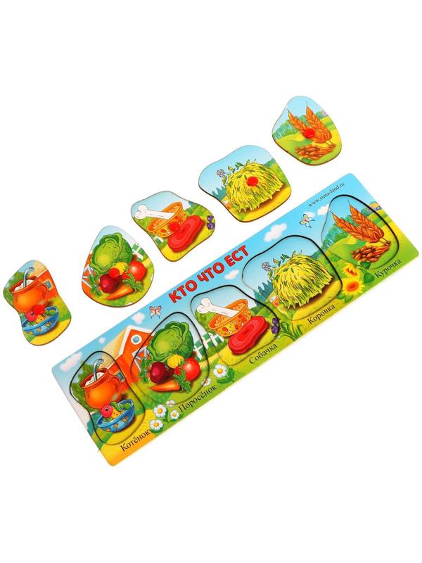 Рамка-вкладка «Кто что ест»