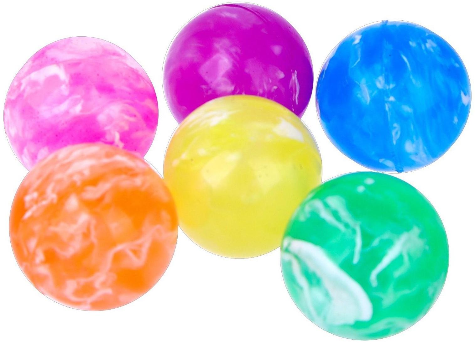 Мячики попрыгунчики «Жду твой лайк», 3 см. набор 5 шт.