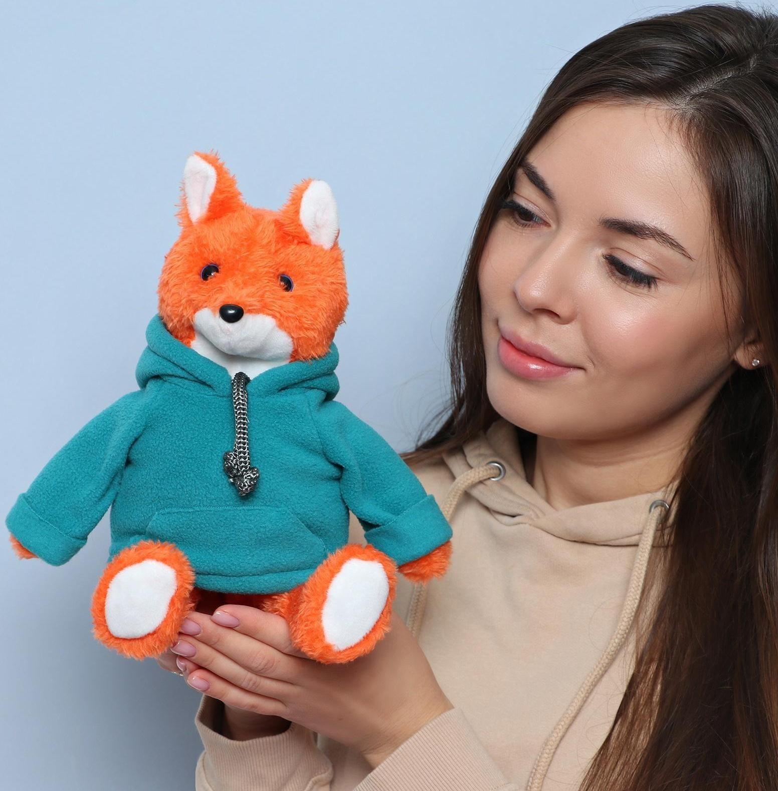 Мягкая игрушка «Лиса в худи»