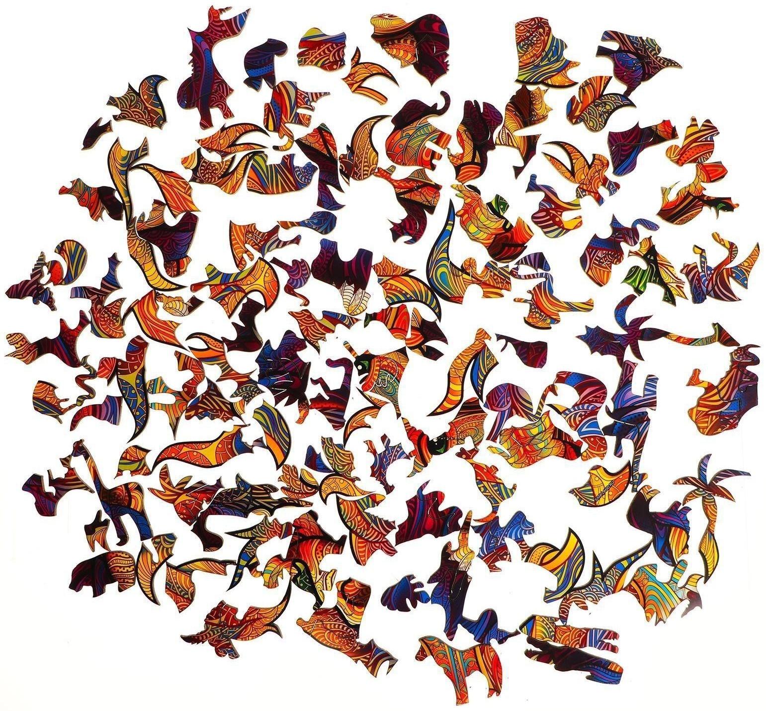 Пазл фигурный «Царь зверей»