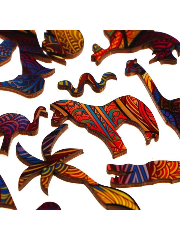 Пазл фигурный «Царь зверей»