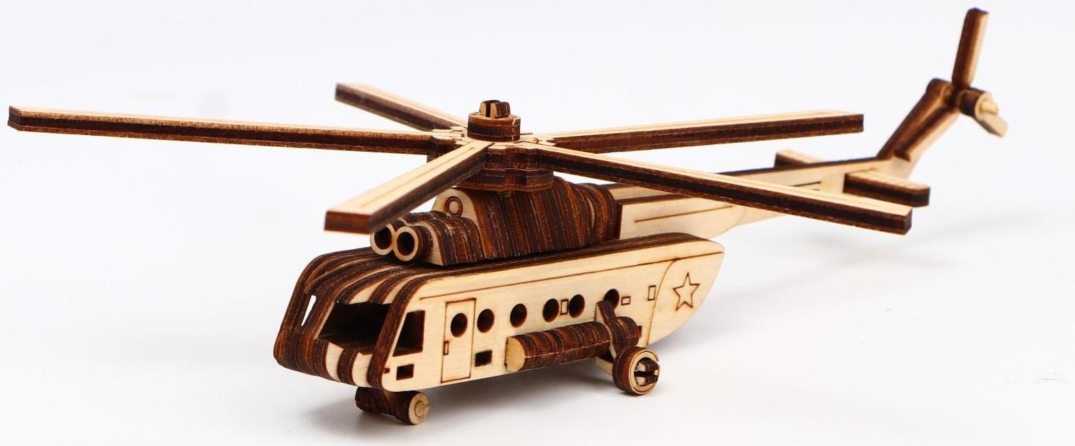Cборная модель «Вертолёт» 50 деталей