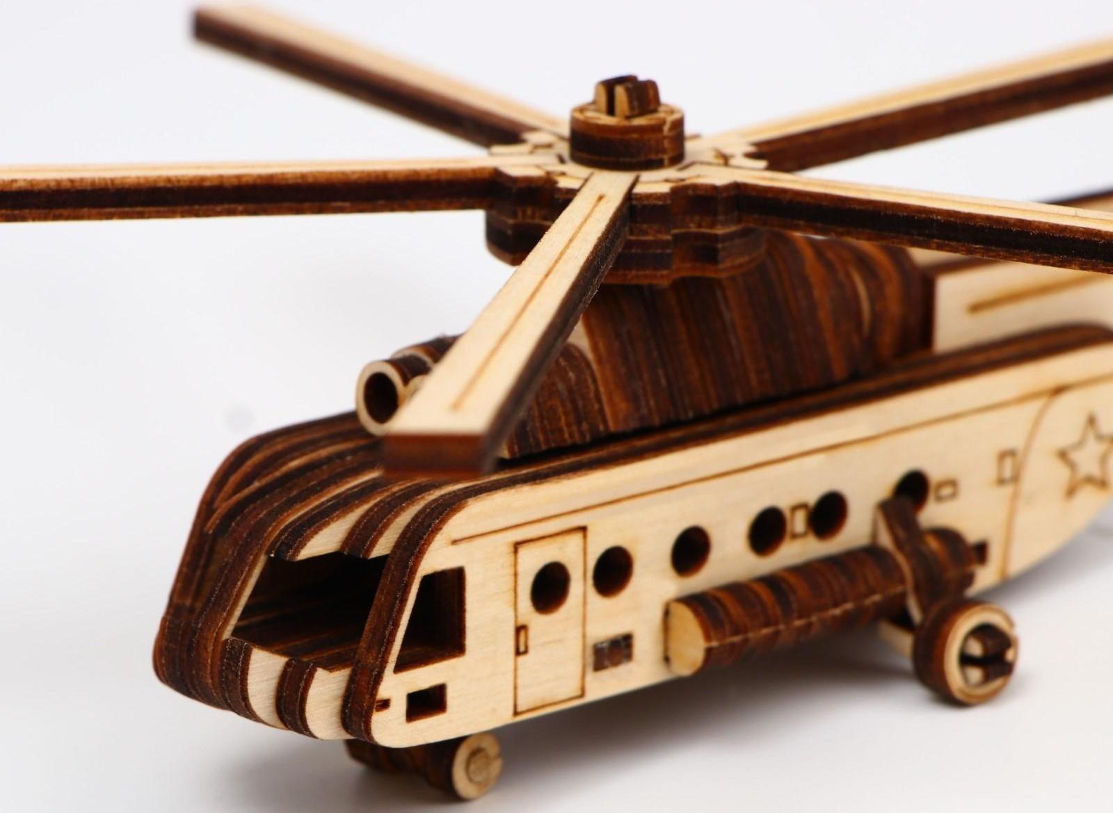 Cборная модель «Вертолёт» 50 деталей