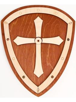 Деревянное оружие «Щит» 24 × 29 × 3,2 см