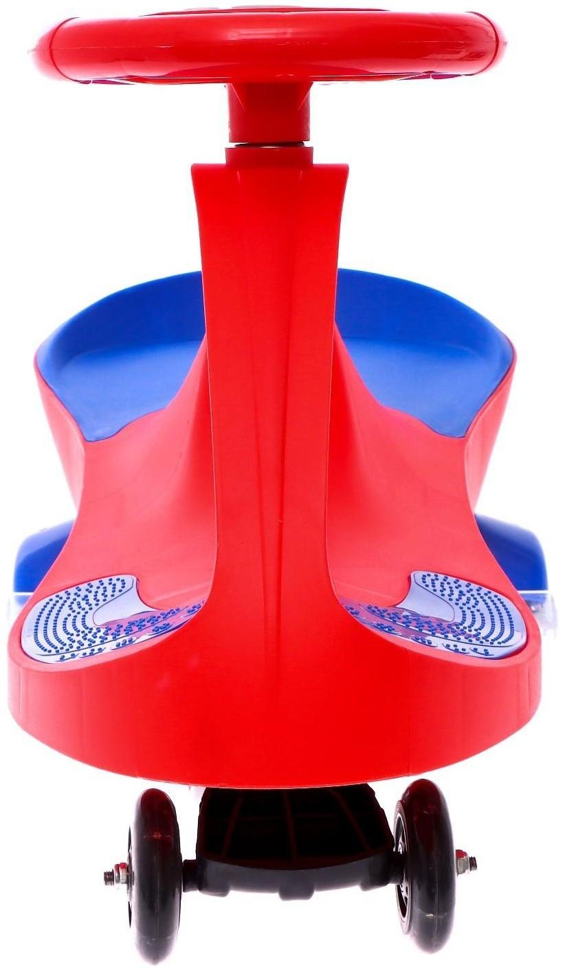 Бибикар-толокар «Плазмакар», с полиуретановыми колёсами, цвет красный