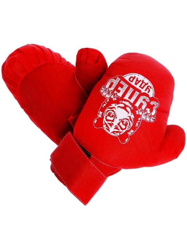 Набор для бокса детский «Супер удар», груша 50 см, перчатки, МИКС