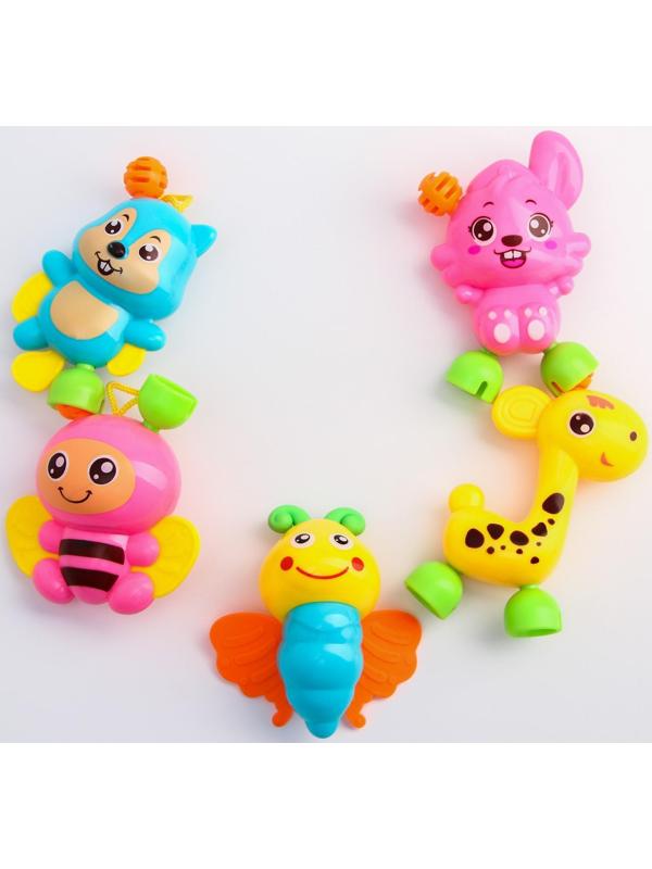 Набор погремушек «Давай играть 2», 5 игрушек