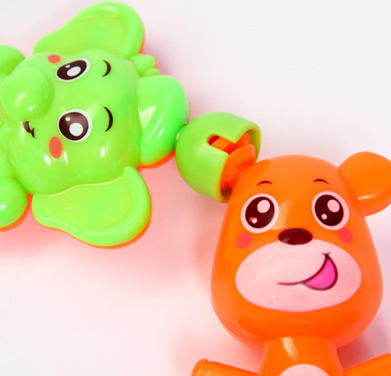 Набор погремушек «Давай играть», 4 игрушки, цвет МИКС