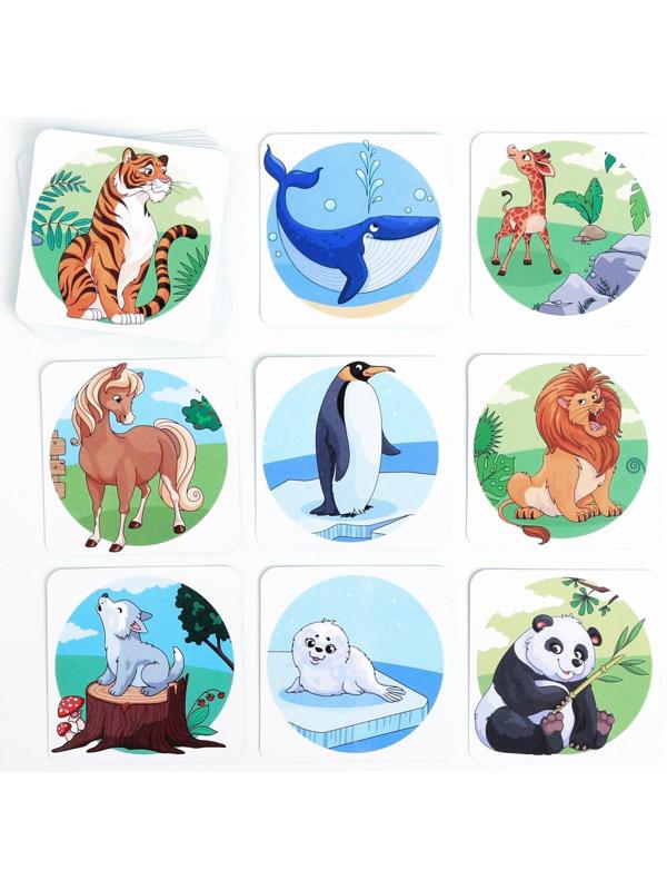 Развивающая игра «Мемо. Мамы и малыши», 3+