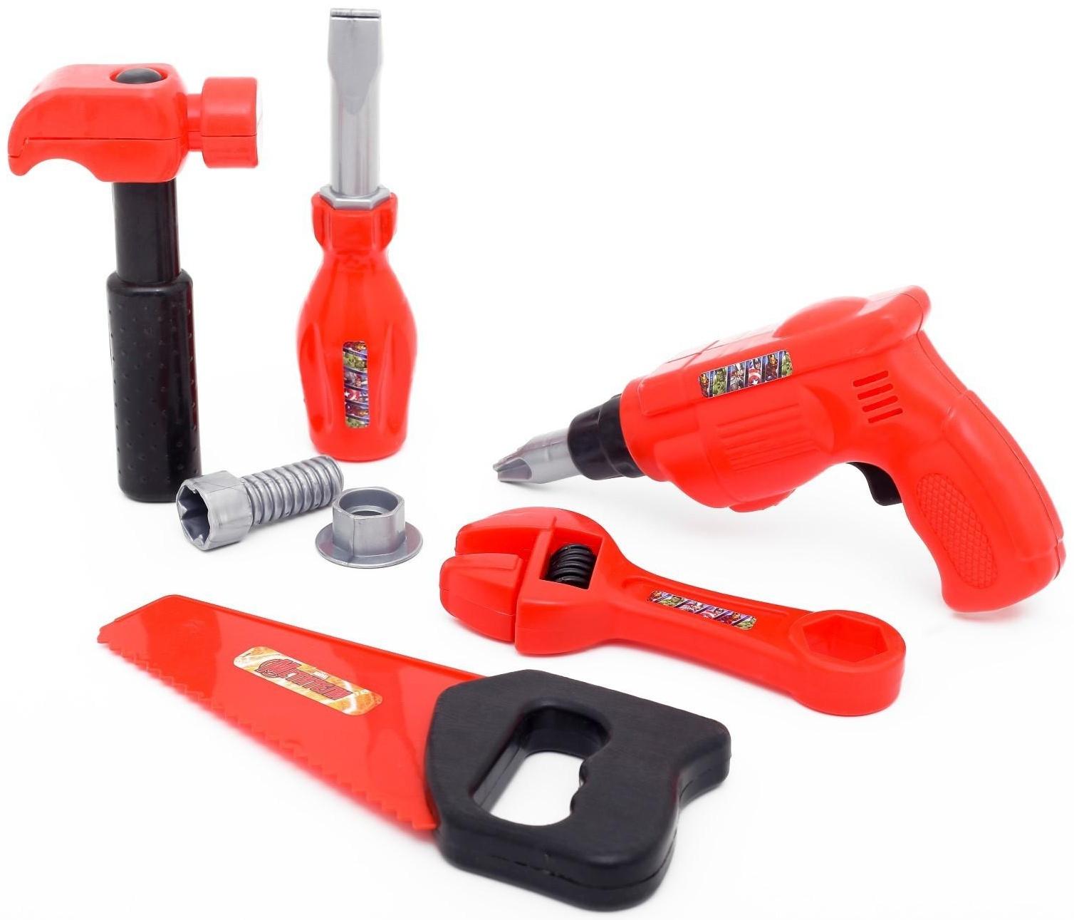 Игровой набор инструментов, 8 предметов, Мстители