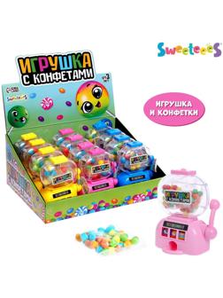 Игрушка с конфетками «Игровой автомат», МИКС