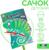 Сачок детский, ручка 90 см, d=28 см «Хамелеон», цвета МИКС