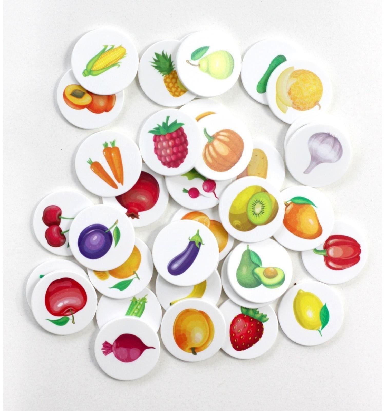 Лото «Овощи, фрукты»