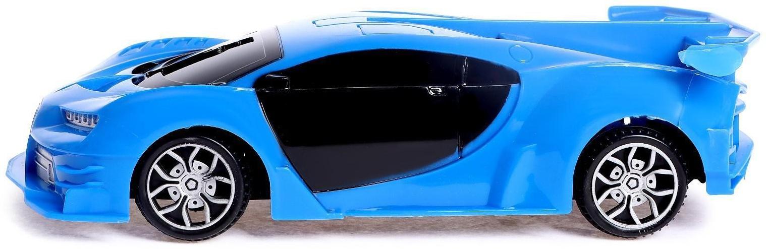 Машина радиоуправляемая «Купе», работает от батареек, цвет синий