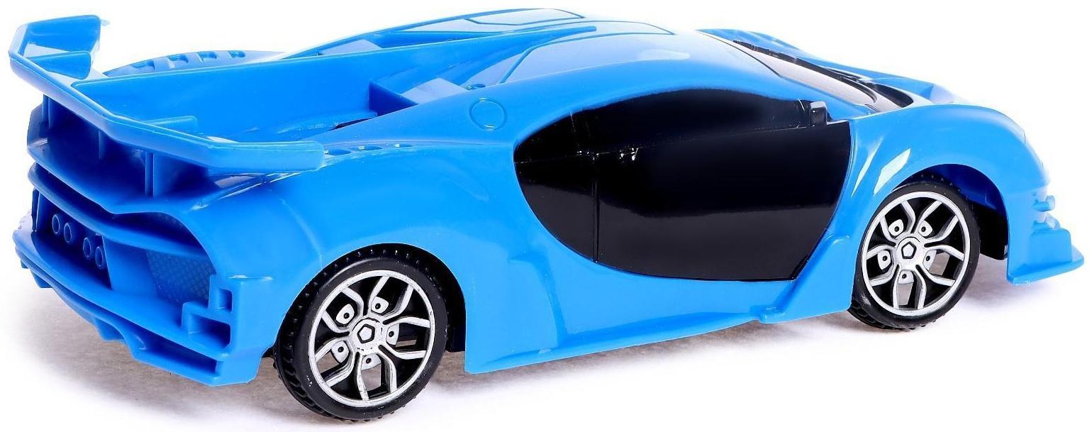 Машина радиоуправляемая «Купе», работает от батареек, цвет синий