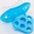 Прорезыватель силиконовый «Для передних зубов», синий, с колпачком