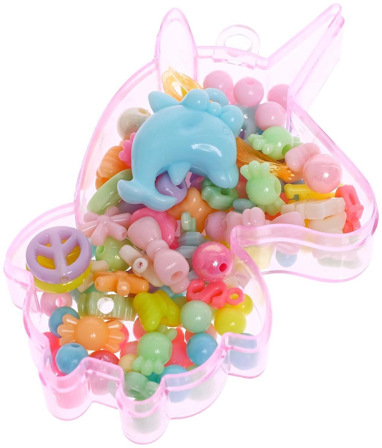 Набор для бисероплетения «Милый единорог», МИКС