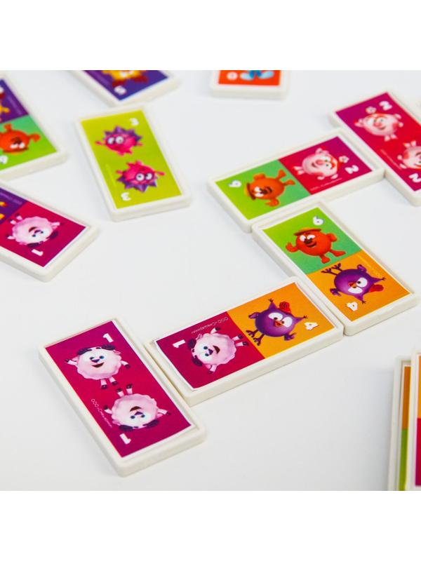 Домино «Смешарики», 28 деталей