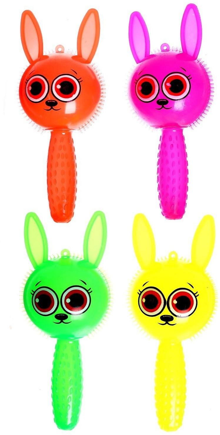 Ёжка «Зайка» световой, цвета МИКС