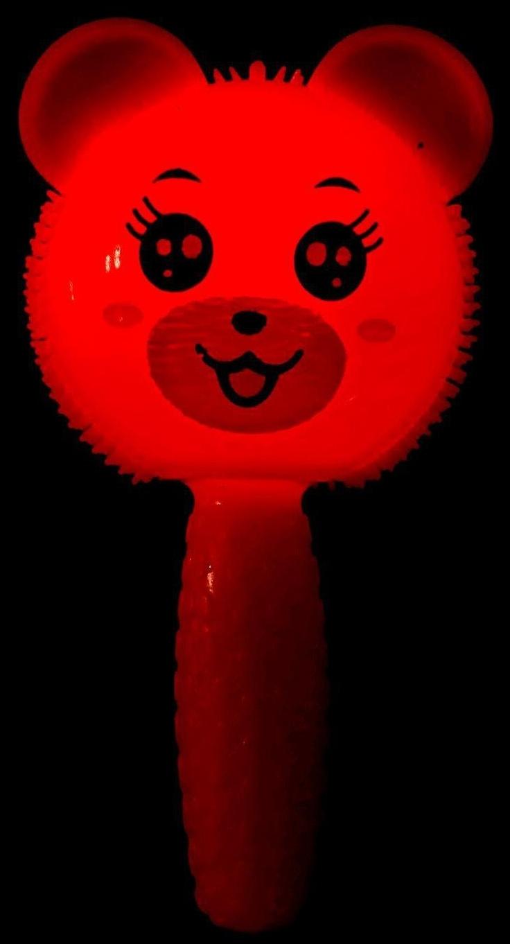 Ёжка «Мишка», световой, цвета МИКС