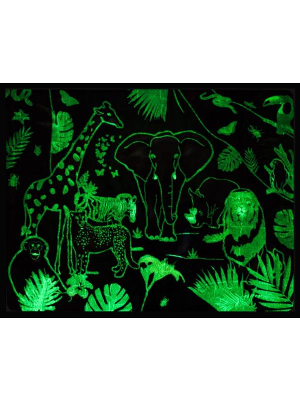 Пазлы светящиеся «В жарких странах», 88 деталей