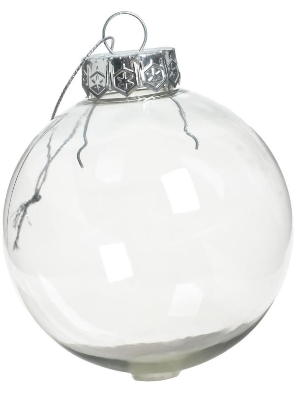 Набор для творчества «Декупаж новогоднего шарика: Снеговик и Дед Мороз»