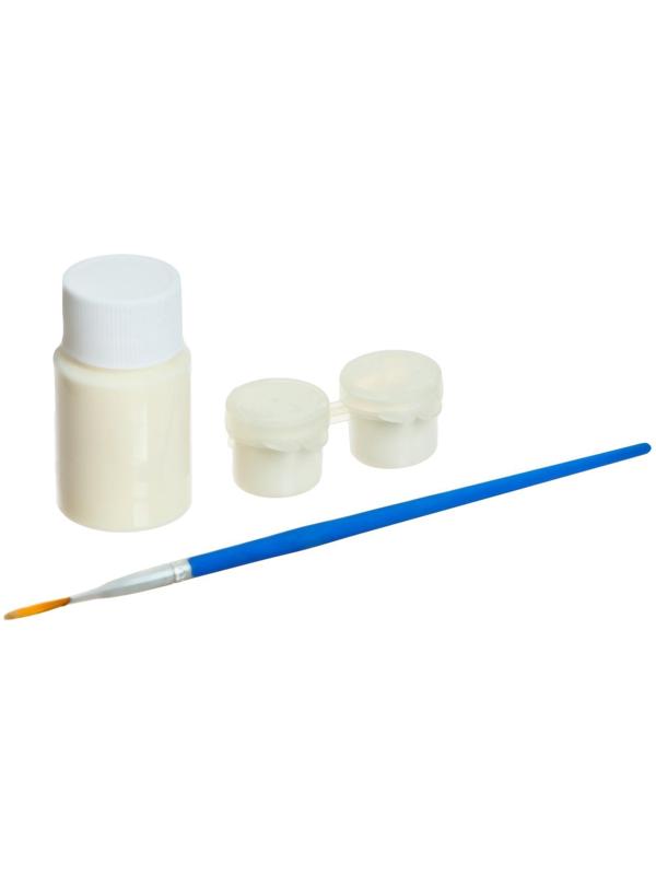 Набор для творчества «Декупаж новогоднего шарика: Снеговик и Дед Мороз»