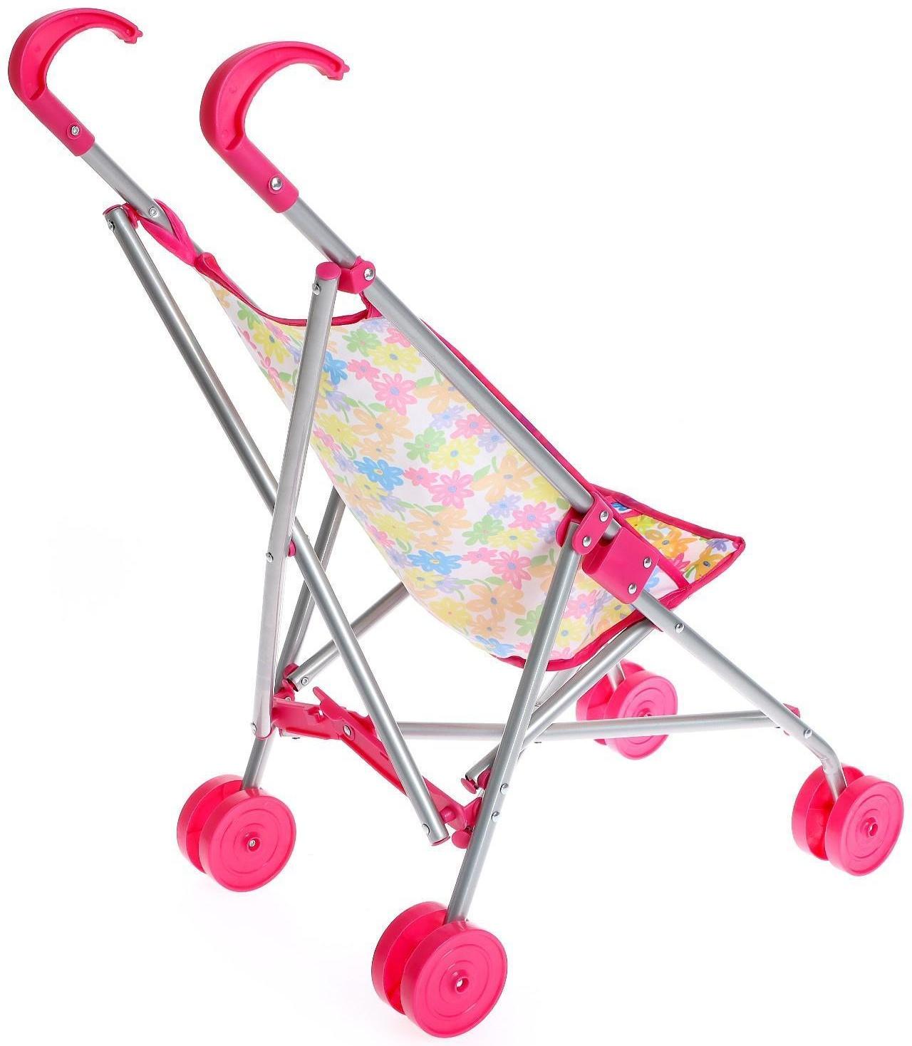 Коляска для кукол трость, металлически каркас