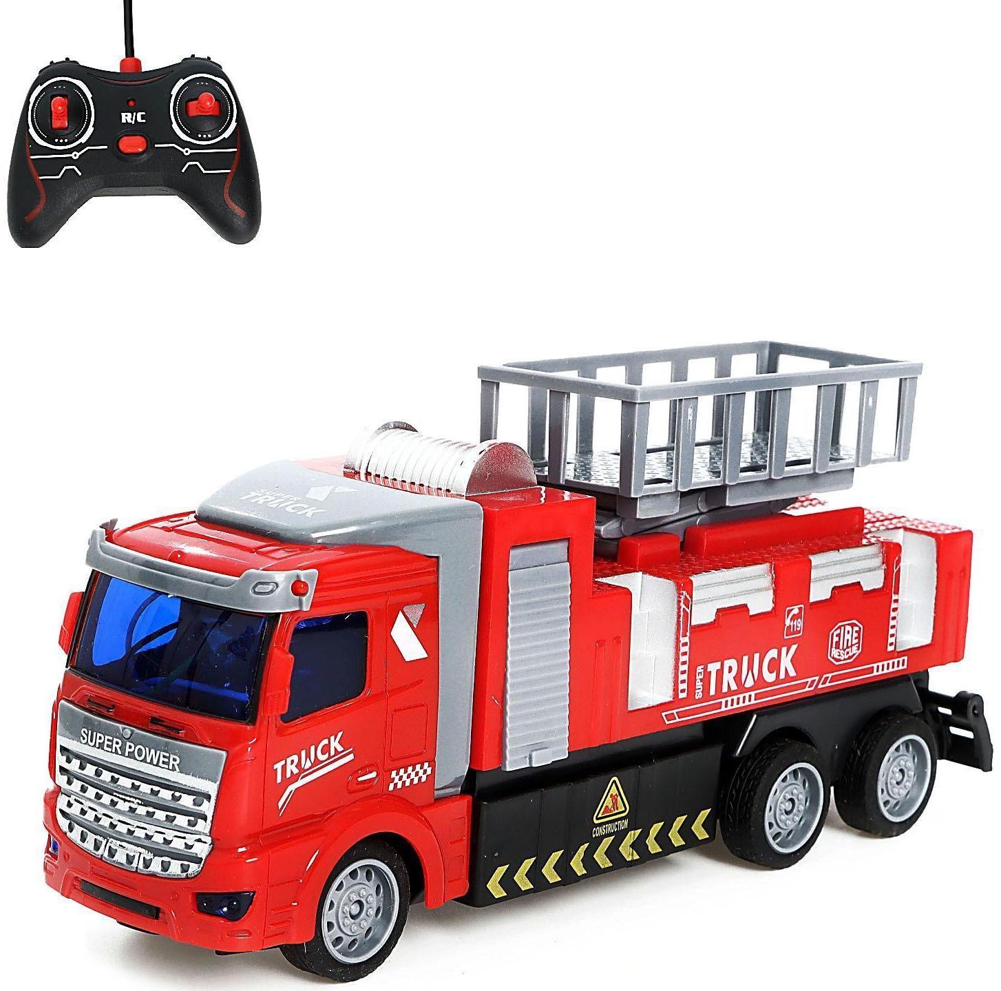 Машина радиоуправляемая «Пожарная охрана», работает от батареек