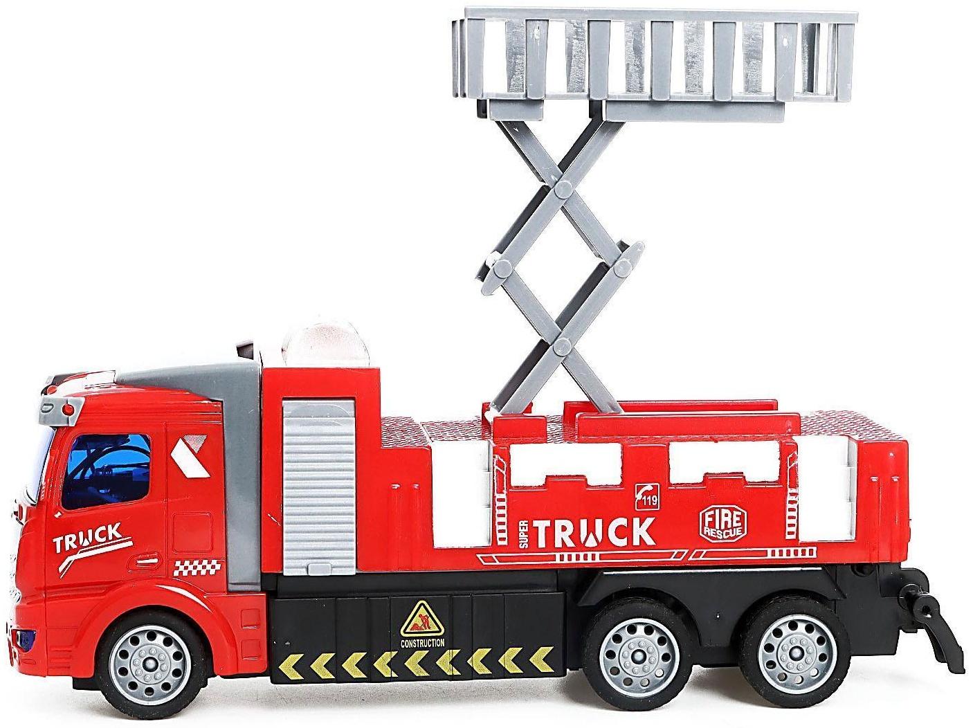 Машина радиоуправляемая «Пожарная охрана», работает от батареек