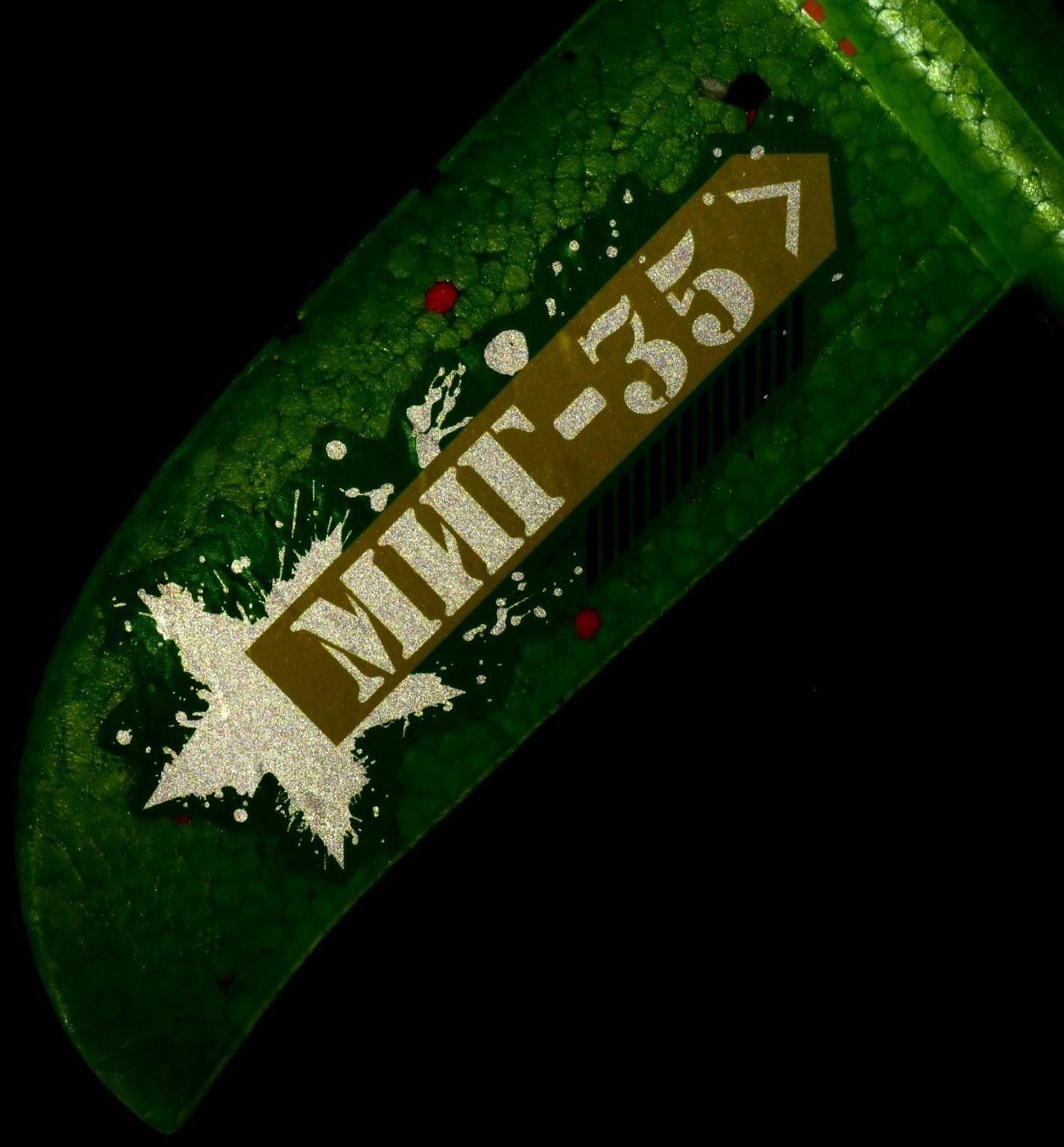 Самолёт «Миг-35» 35х37см, зелёный