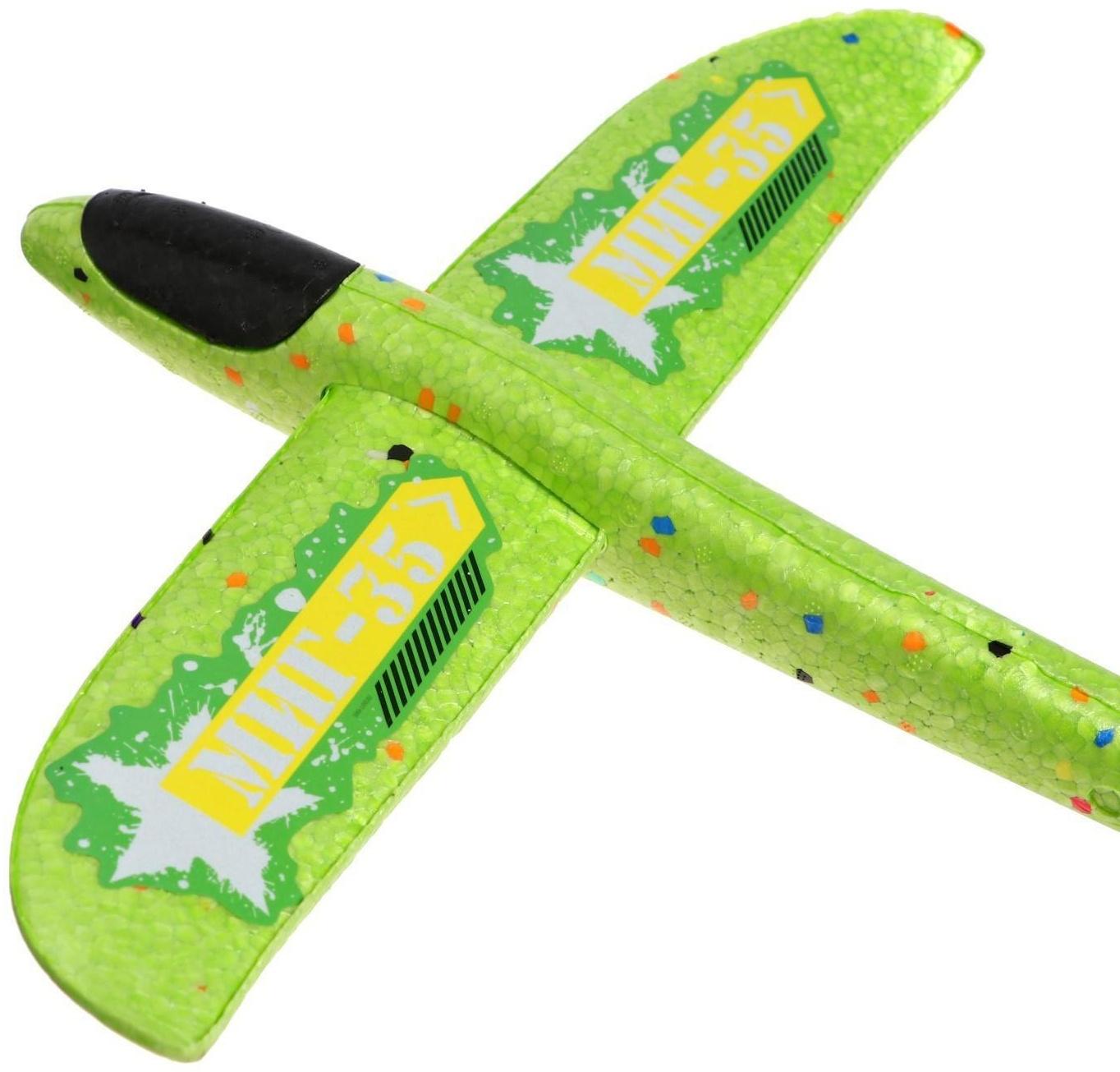 Самолёт «Миг-35» 35х37см, зелёный