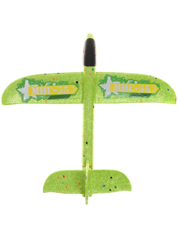 Самолёт «Миг-35» 35х37см, зелёный