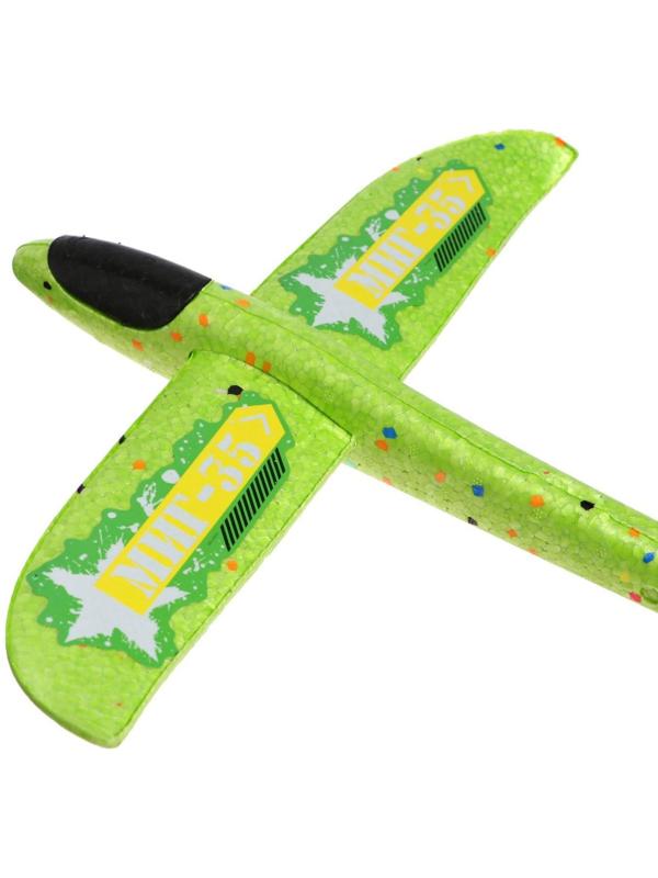 Самолёт «Миг-35» 35х37см, зелёный