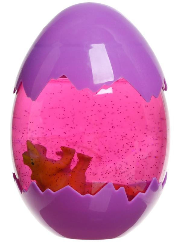 Лизун «Динозавр», с блёстками, цвета микс, 1 шт., 6708328