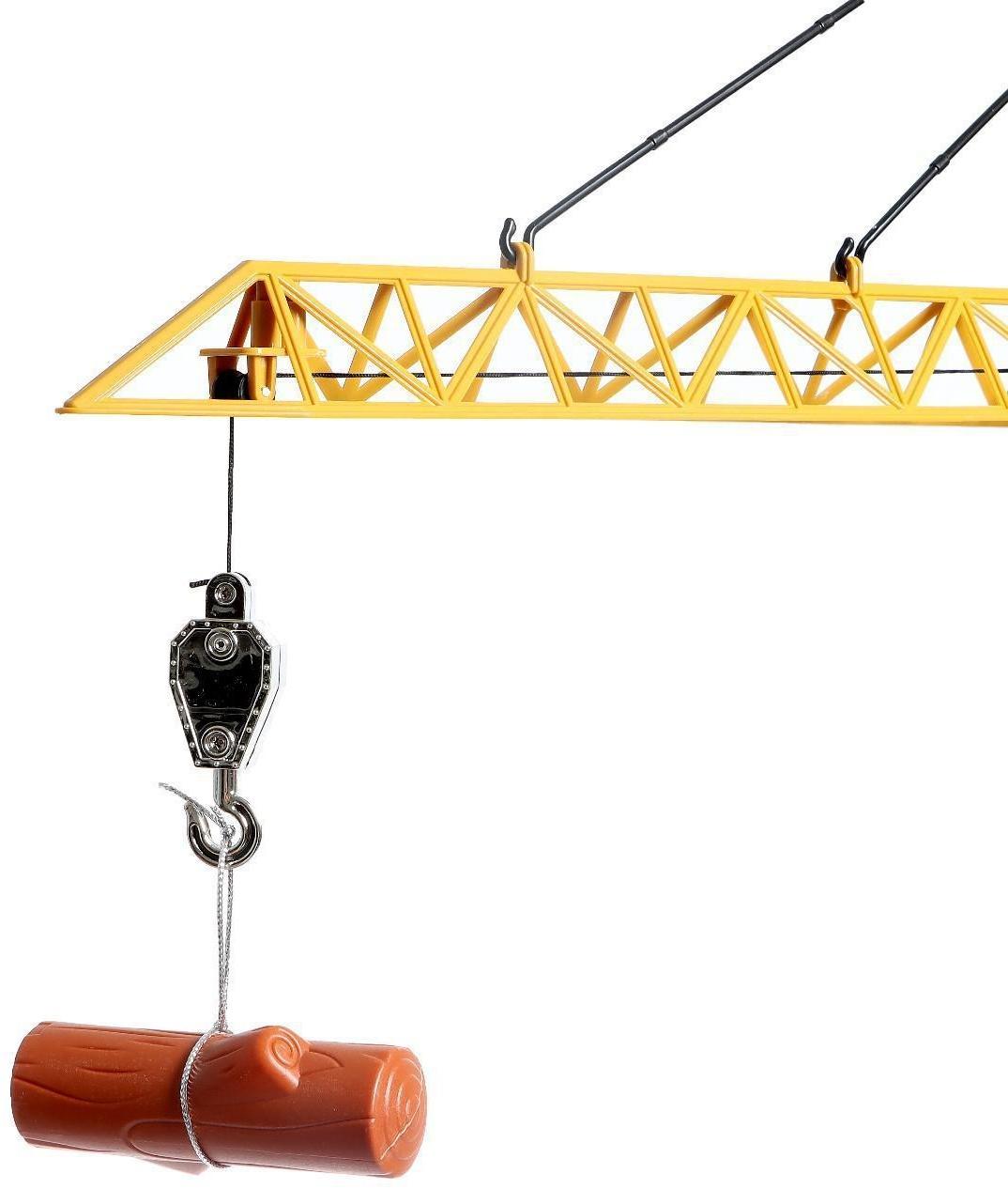 Кран «Стройка», дистанционное управление, высота 1,28 м