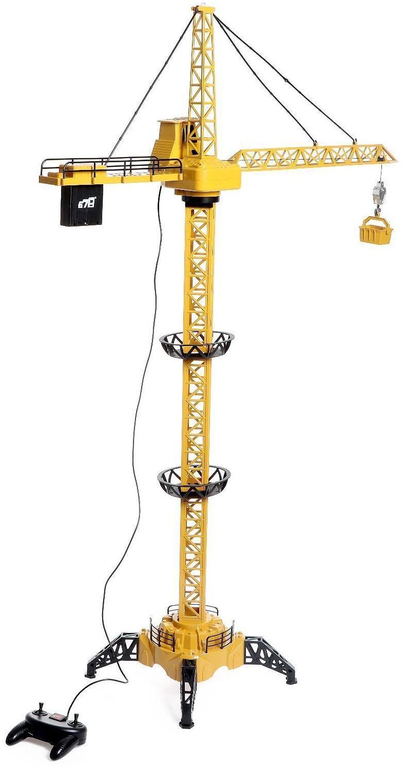 Кран «Стройка», дистанционное управление, высота 1,28 м