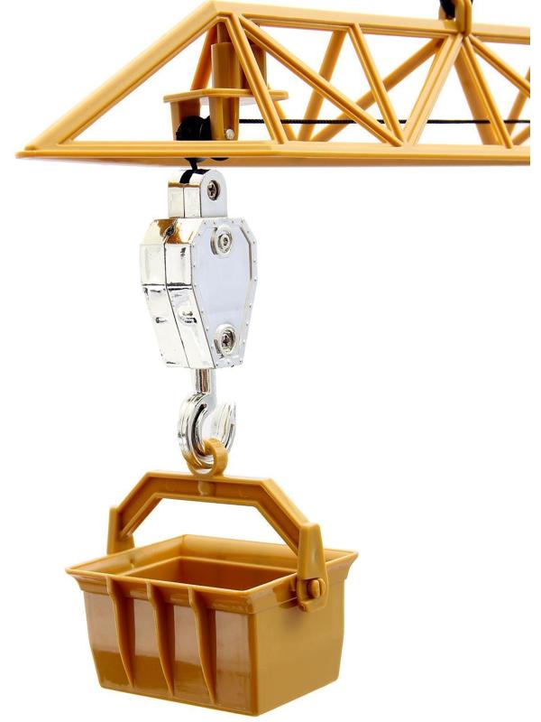 Кран «Стройка», дистанционное управление, высота 1,28 м