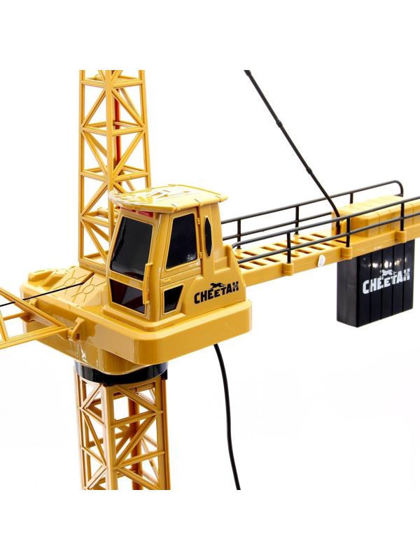 Кран «Стройка», дистанционное управление, высота 1,28 м