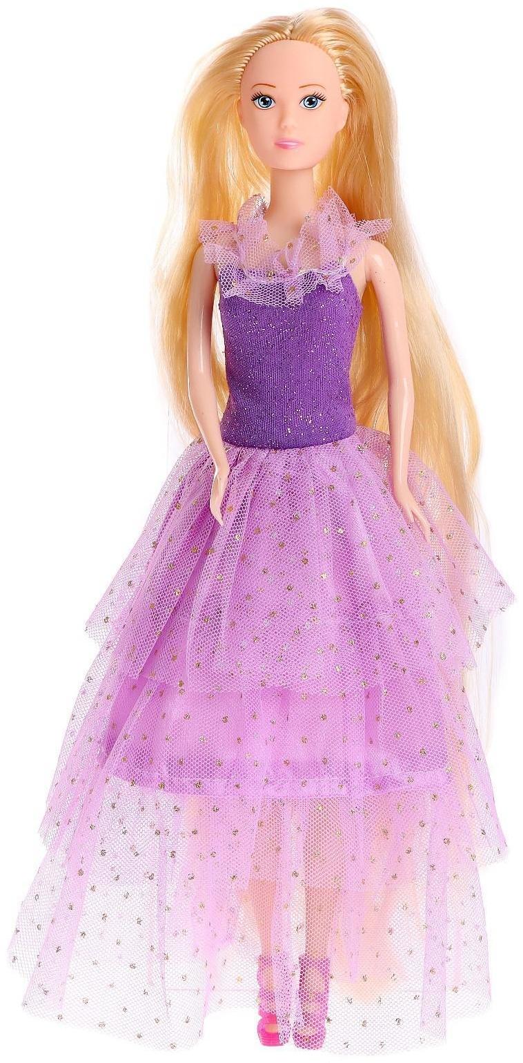 Кукла-модель «Анастасия» в платье, МИКС